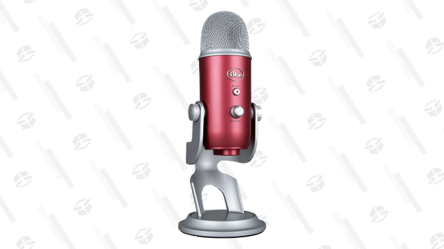 Blue Yeti USB Microphone, Steel Red | $75 | BuyDIg | Promo code MICD